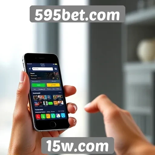 Experiência do usuário em dispositivos móveis no 595bet