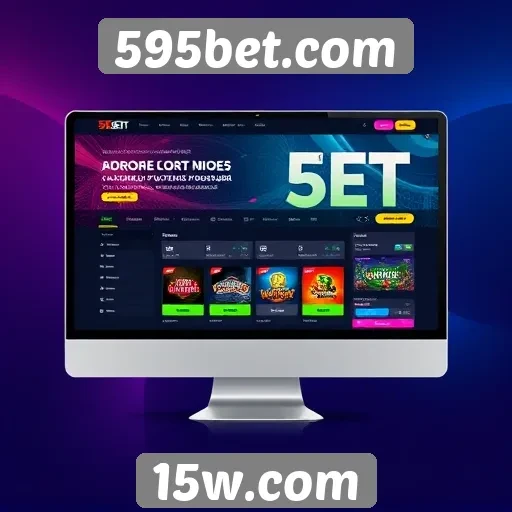 Análise da interface de usuário do site 595bet